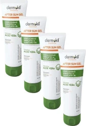 Dermokil Güneş Sonrası Serinletici ve Rahatlatıcı Jel 100ML x 4 Adet - 1