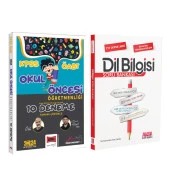 Yargı 2024 ÖABT Okul Öncesi Öğretmenliği Deneme ve AKM Dil Bilgisi Soru Bankası Seti 2 Kitap - 1