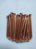 5 cm Saf Bakır Çivi Tepeli 25 Adet (3,5 mm * 50 mm) - 1
