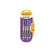 Adel Tekstil Markörü Pastel Renk 4'lü - 1
