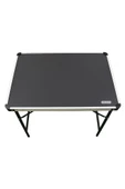 Katlanır Kamp Masası Alüminyum Çerçeve Mdf Üst Tabla (48*68CM) Kamp Piknik Festival Katlanır Masa - 3