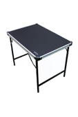 Katlanır Kamp Masası Alüminyum Çerçeve Mdf Üst Tabla (48*68CM) Kamp Piknik Festival Katlanır Masa - 2