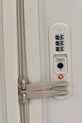 United Colors Of Benetton Kabin Boy Kırılmaz Valiz Polipropilen Bej BNT1000 thumbnail 5