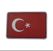 Single Sword BAYRAK Plastik Patch - Peç Küçük Boy 3.5 Cm X 5 Cm - 3