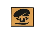 Single Sword BERE-BIÇAK Plastik Patch - Peç 6Cm X 6Cm - 1