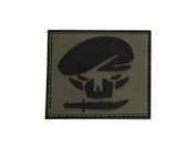 Single Sword BERE-BIÇAK Plastik Patch - Peç 6Cm X 6Cm - 2