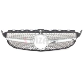 S-Dizayn Mercedes C-Class W205 Ön Panjur Krom Diamond Model 2019 Üzeri - 3