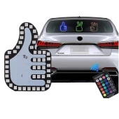 Ok işaretli cam ledi 8x12x12cm RGB 7 renkli adet / LAAM661 thumbnail 1