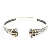 925 Ayar Gümüş Elif Vav Harfli Erkek Bilekliği thumbnail 4