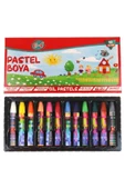 U-4 12 Renk Pastel Boya - 1