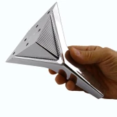 Empoli Lüks Mobilya Oturma Yükseltici Kanepe Sehpa TV Ünite Koltuk Ayağı Baza Ayakları Krom 16 cm thumbnail 6