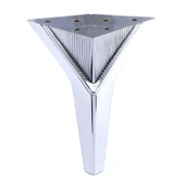 Empoli Lüks Mobilya Oturma Yükseltici Kanepe Sehpa TV Ünite Koltuk Ayağı Baza Ayakları Krom 16 cm thumbnail 7