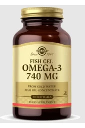 Solgar Omega 3 740 Mg Fish Gel 50 Softjel thumbnail 2