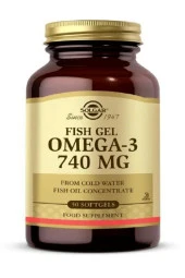 Solgar Omega 3 740 Mg Fish Gel 50 Softjel thumbnail 4
