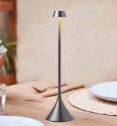 Lexon Steli Shade Led Masa Lambası Metalik Gri - 6