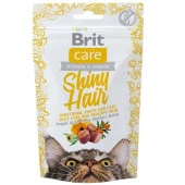 Brit Care Shiny Hair Parlak ve Sağlıklı Tüyler için Tahılsız Kedi Ödül Maması 50 Gr - 1