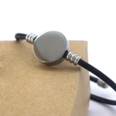 316L Çelik Siyah Erkek Bileklik EBLK-360 thumbnail 4