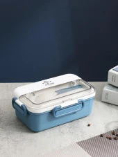 Vagonlife Paslanmaz Çelik Lunch Box Yemek Kabı 900 ml - 5