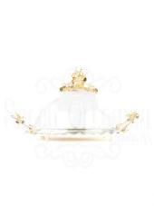 Yuvarlak Kulplu Kek Fanusu Miks - 1