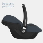Maxi-Cosi Soho-Cabriofix İ-Size Ana Kucaklı Ultra Kompakt Seyahat Sistem Bebek Arabası Green-Graphite - 8