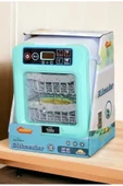 Miniklerin En Yeni Tutkusu: Sesli ve Işıklı Yeşil Bulaşık Makinesi - 3