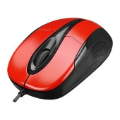 Everest Usb Kablolu Siyah-Kırmızı Mouse 1000 Dpi Kablolu Mouse - 3