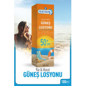 Blue Ocean 50 Faktör Yüz Vücut Güneş Kremi - 1