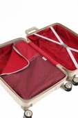 CCS LONDON 3 LÜ Kırılmaz Mavi Valiz Set - 2