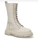 Nine West Porev 3PR Kırık Beyaz Bağcıklı Postal - 1