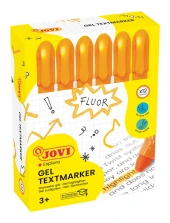 JOVI 1815 JEL STİK FOSFORLU KALEM TURUNCU - 12'Lİ KUTU - 1
