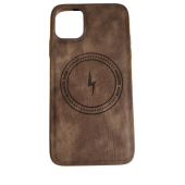 İphone 11 Uyumlu Alfa Desenli Magsafe Kablosuz Şarj Özellikli Kılıf Modeli SARI - 2