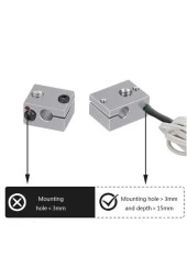 Metal Kılıflı 100K NTC Termistör 3mm 350 Derece(b3950) - 2