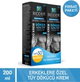 Bioder Erkeklere Özel Tüy Dökücü Krem 2X100ML - 2