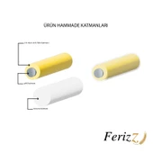 316L Çelik  Zirkon Taşlı Yıldızlı Kadın Bileklik BLK-538 - 7