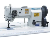 Broderi Bd-20608-2 Çift Pabuç Çift İğne Ayak ve İğne Transportlu Deri Dikiş Makinesi - 1