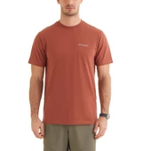 Columbia CSC M Basıc SM Logo Brushed SS Tee Erkek Tişört Siyah CS0282-229 - 1