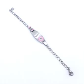 Bebek Bileklik Çelik Nazar Bonvuklu Yusufçuk Model BLK-962 - 4