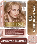 L’oréal Paris Excellence Creme Nude Renkler Saç Boyası – 8u Nude Koyu Sarı thumbnail 1
