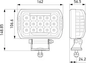 Hella Off-Road Led Lamba 12V-24V Caluefit 450 1FE358154-041 - 3