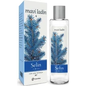 Selin 80 Derece Mavi Ladin Parfümlü Kolonya Cam Şişe 180 ML - 1