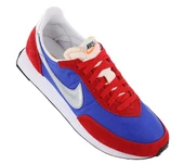 Nike Waffle Trainer 2 SP Mens Hyper Royal Metallic Silver Red Blue DC2646-400 - 3