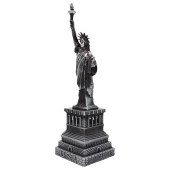 Vintage Metal USA Özgürlük Heykeli Gümüş 32 cm thumbnail 6