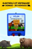 ATLAS YÜKSEK VOLTAJLI ELEKTRİKLİ ÇİT CİHAZI 80.000 VOLT - 1