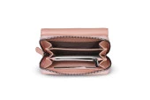SANLINE 2754 Hakiki Deri Kadın Cüzdan - Pudra - 3