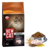 NewCat Tavuklu Yetişkin Kedi Maması 15 KG - 1