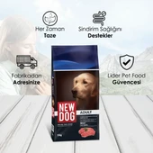 NewDog Sığır Etli Yetişkin Köpek Maması 15 Kg - 4