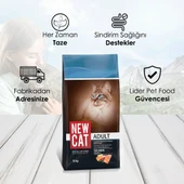 NewCat Somonlu Yetişkin Kedi Maması 15 Kg - 3