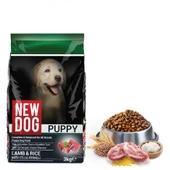 NewDog Kuzu Etli & Pirinçli Yavru köpek Maması 3 Kg - 1