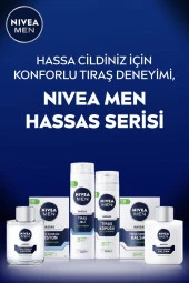 Nivea Men Hassas Tıraş Jeli 200Ml, Hassas Ciltlere Özel Hızlı Koruma, Yanma Karşıtı, Alkolsüz Formül - 5