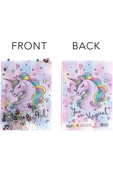 Unicorn A5 Boy Simli Ve Sulu Kapaklı Defter Mls-302 - 4